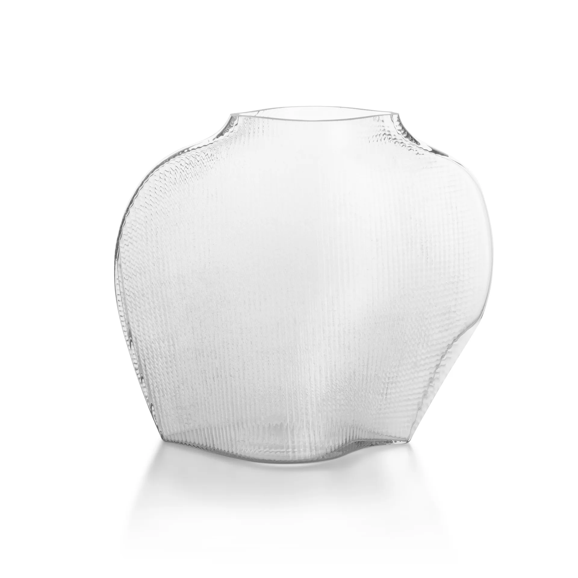 Flow 2 vase, clear Formgatan
