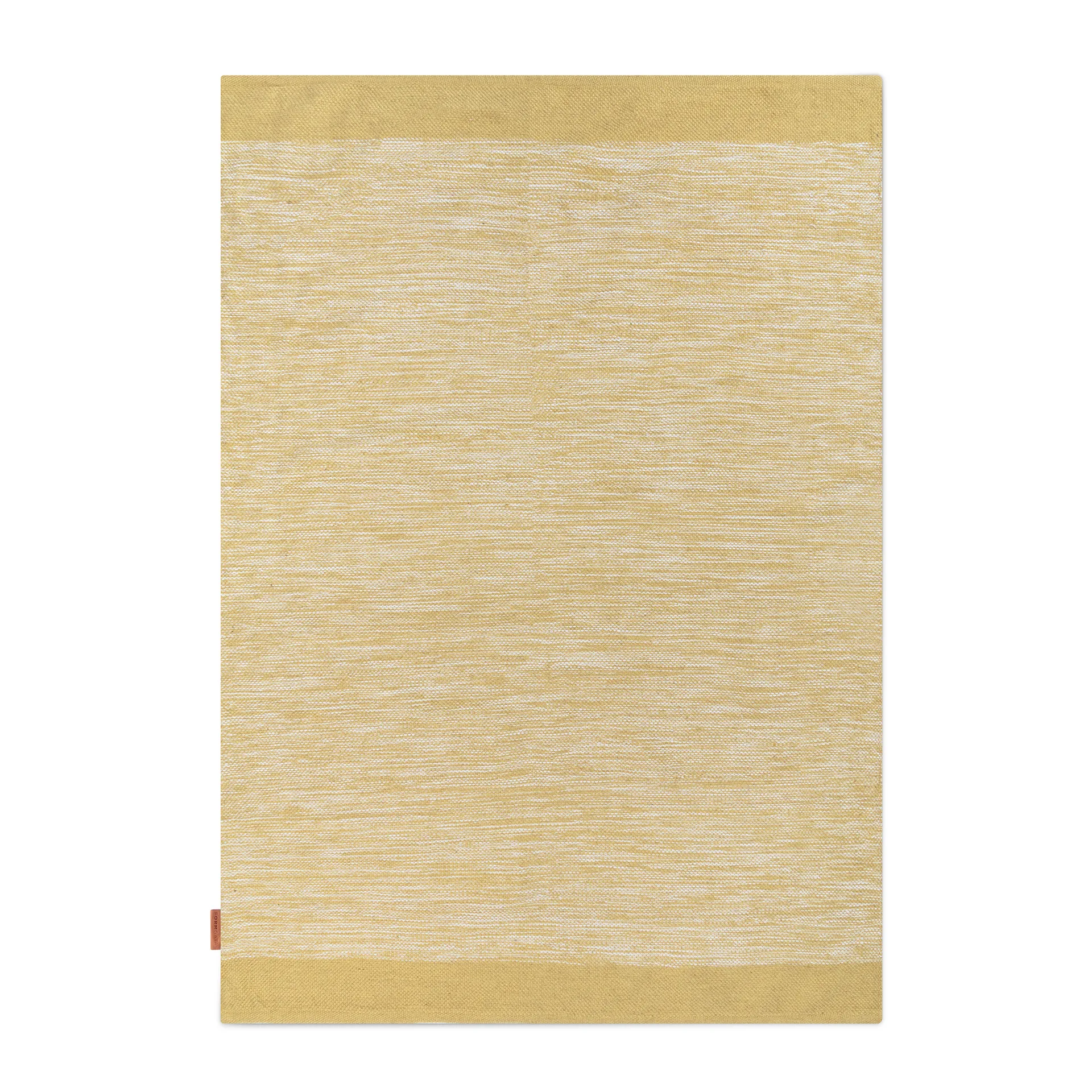 Melange rug 140x200 cm, Dusty yellow Formgatan