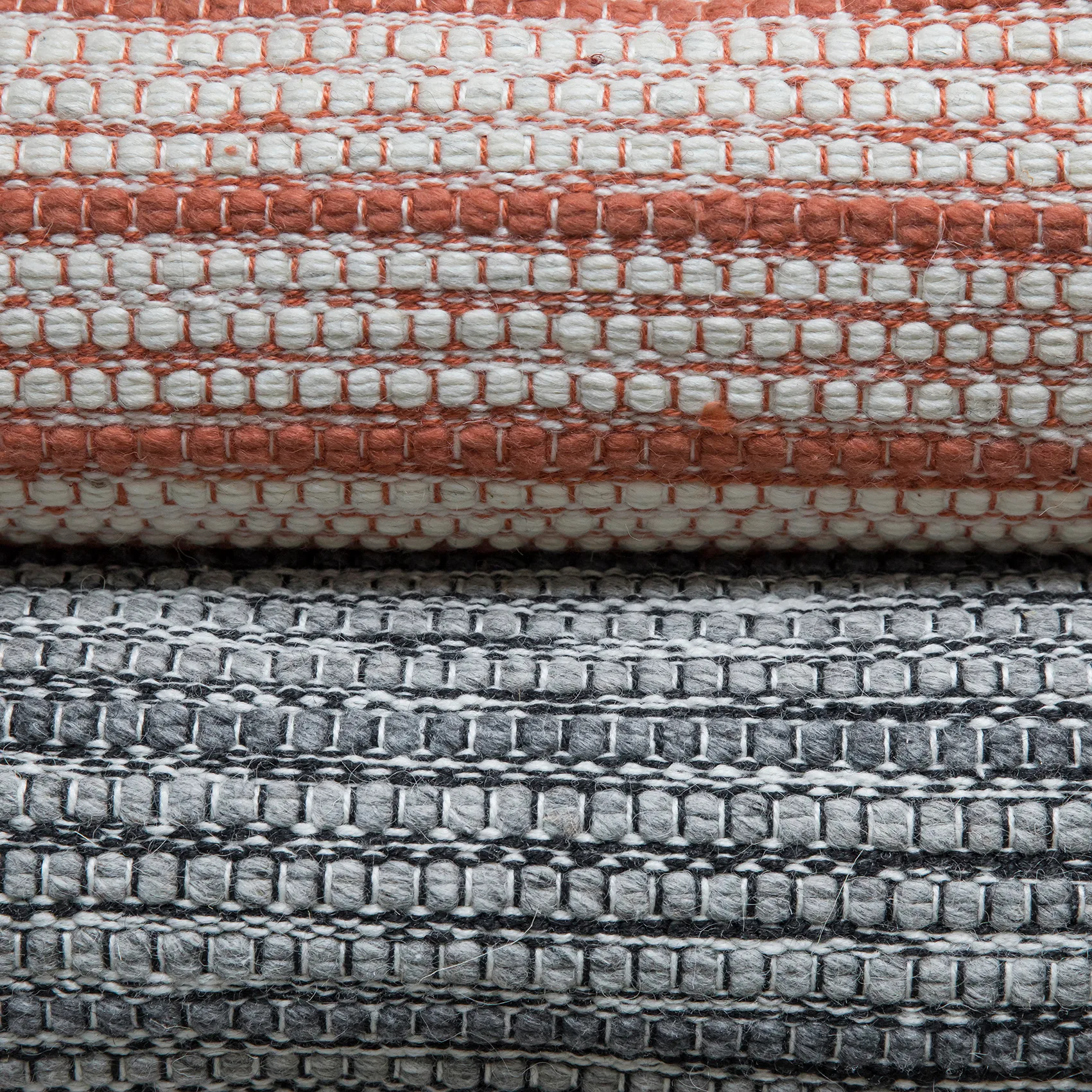 Stripe rug 140x200 cm, Grey Formgatan