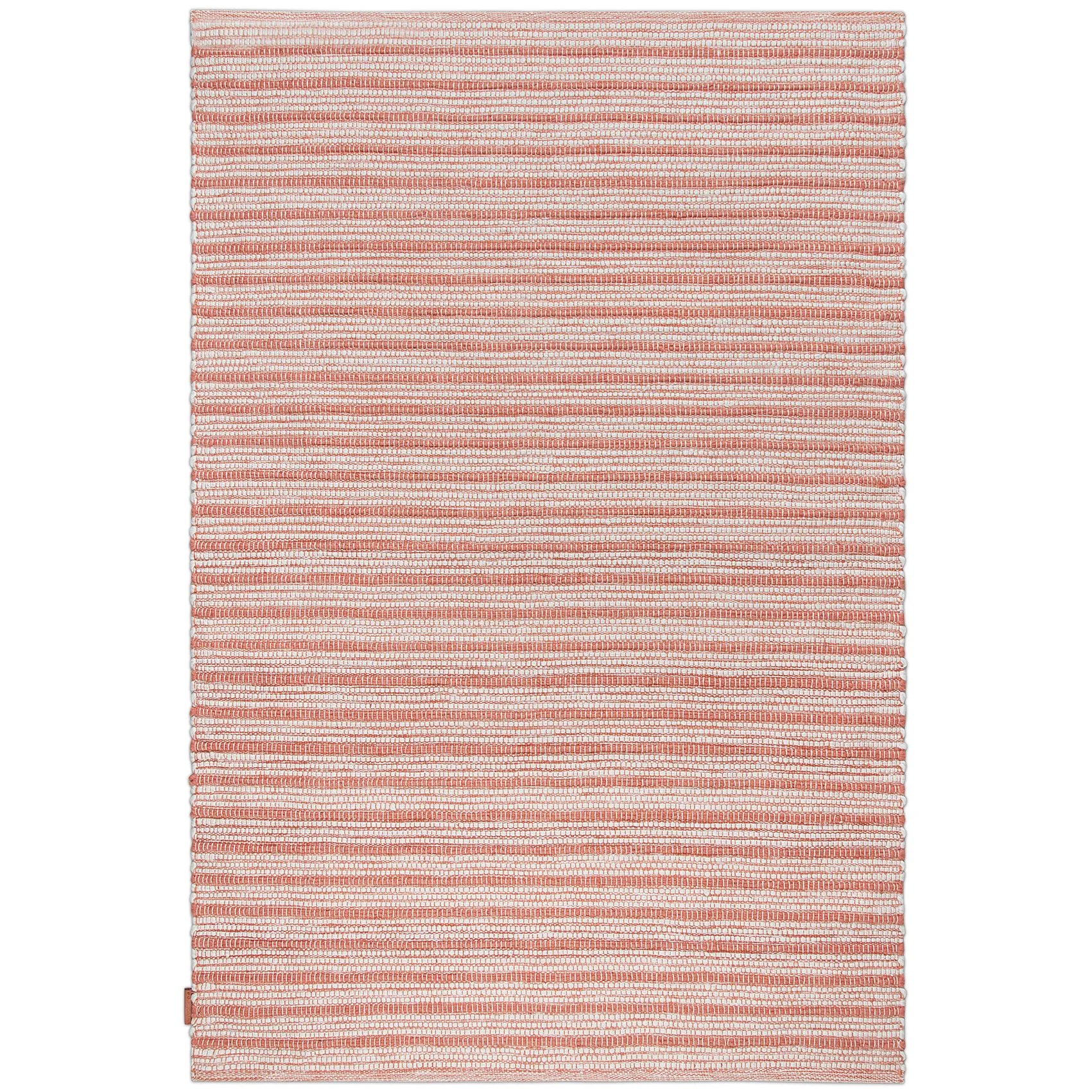 Stripe rug 200x300 cm, Burnt orange Formgatan