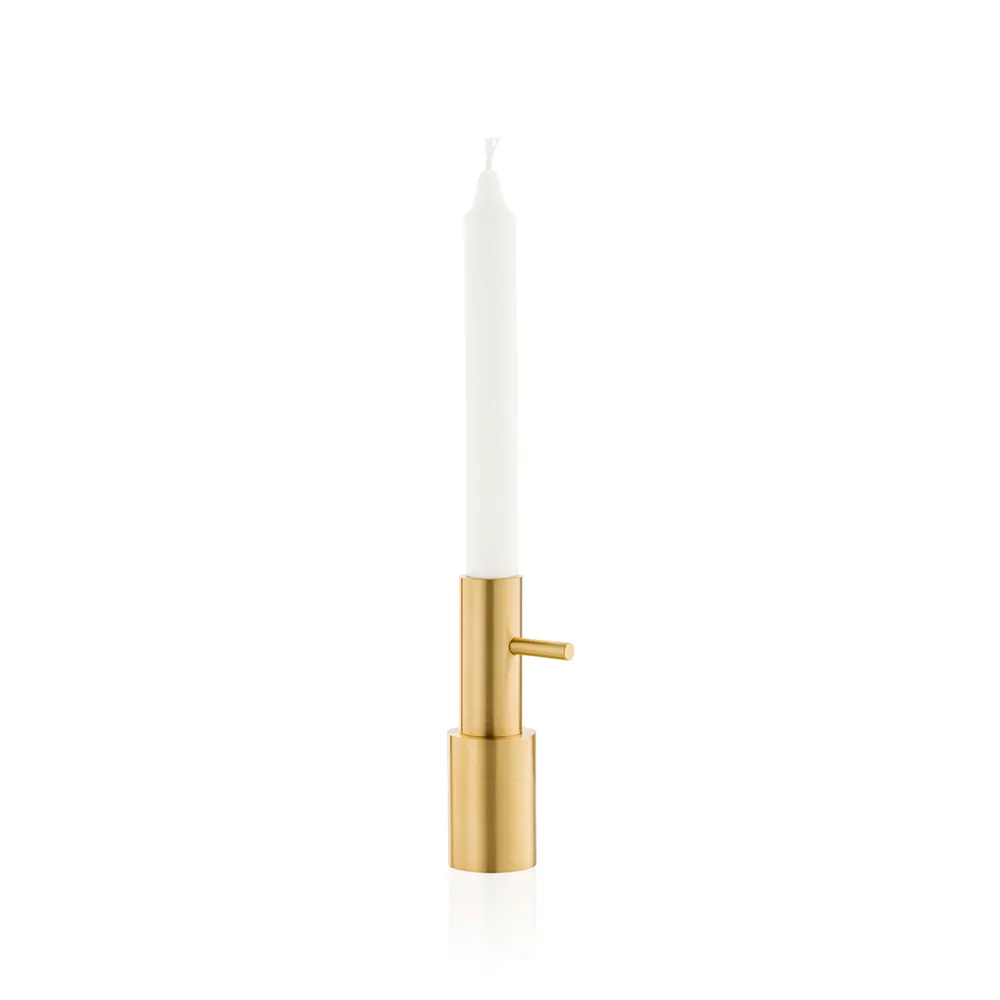 Jaime Hayon Single candle holder brass, #2 Fritz Hansen