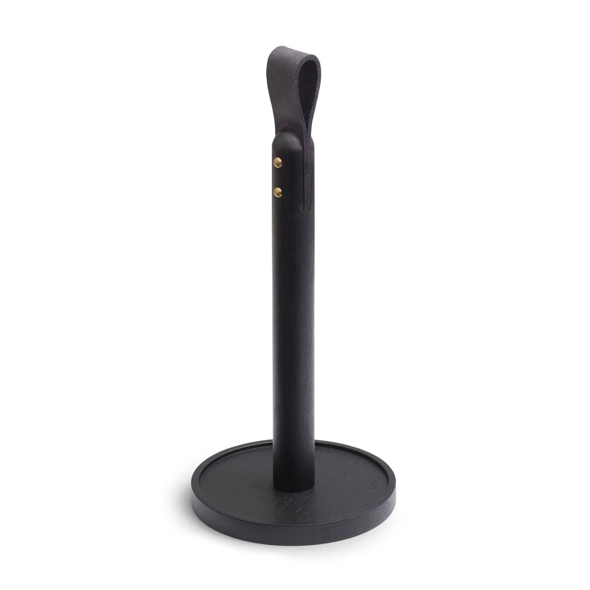 Norr paper roll holder, black-stained oak Fritz Hansen