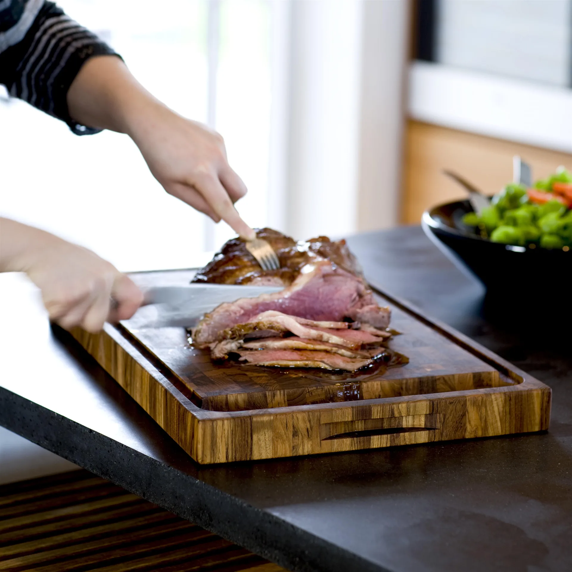Skagerak cutting board teak, 56x35 cm Fritz Hansen