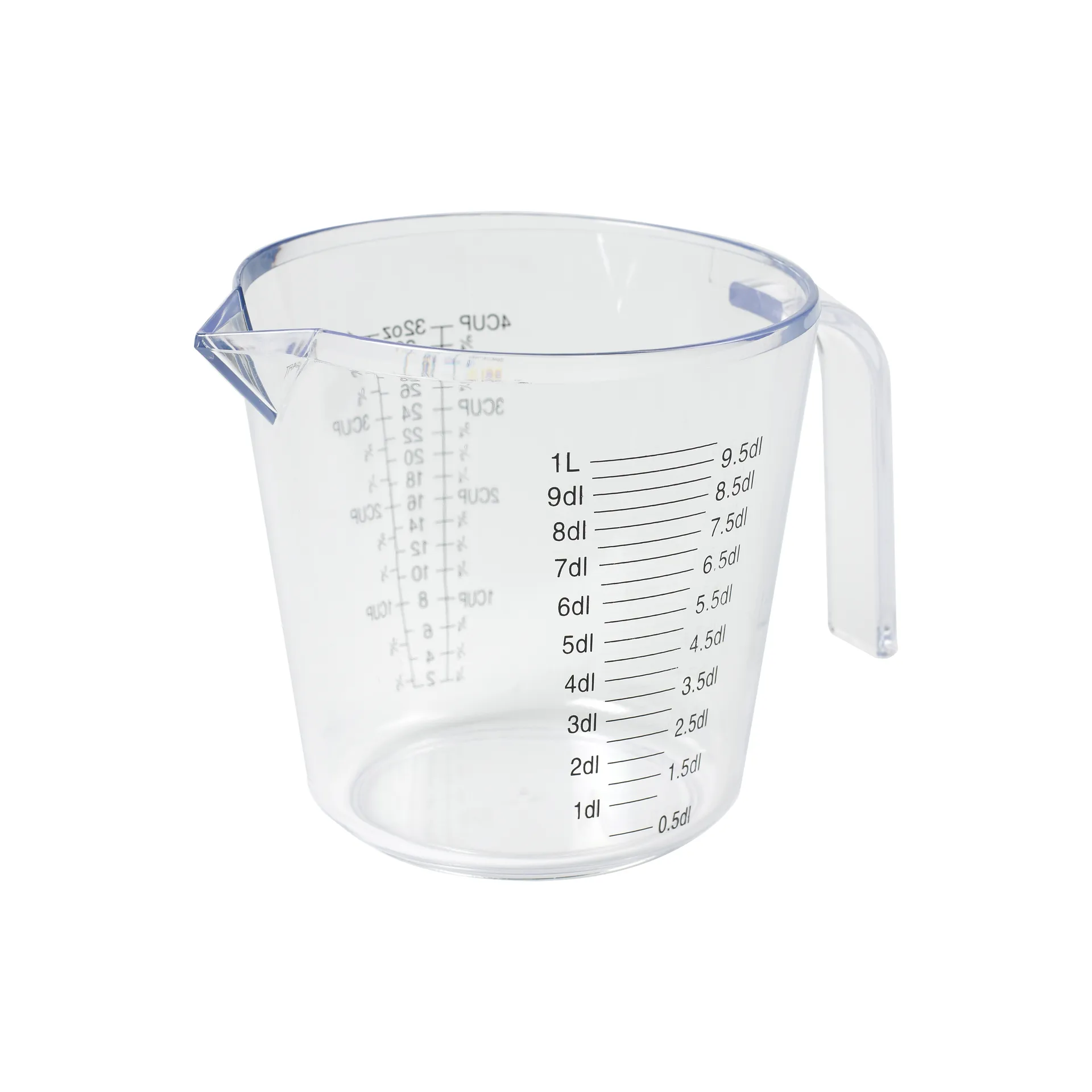 Function measuring jug 1 L, Transparent Funktion