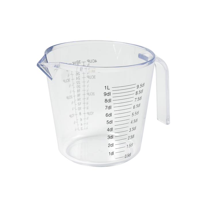 Function measuring jug 1 L - Transparent - Funktion