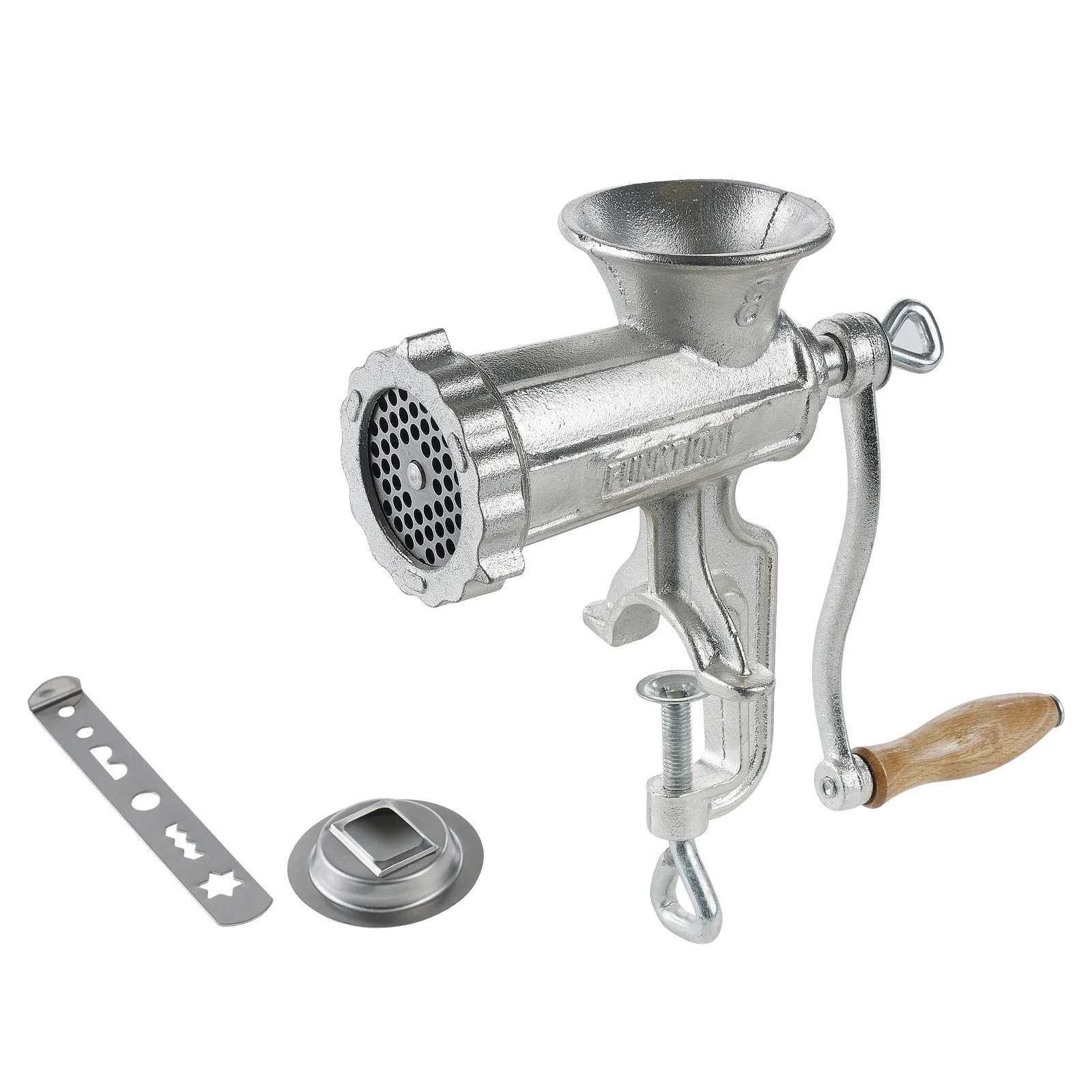Function meat grinder no. 8, Steel Funktion
