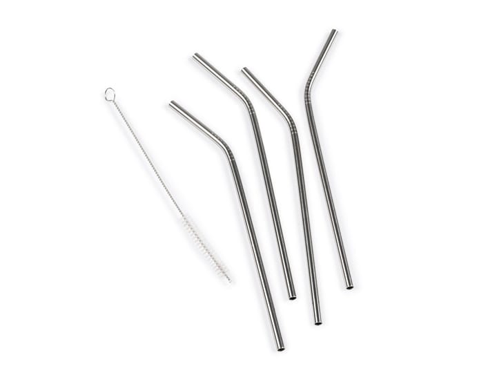 Function straws 4-pack - Steel - Funktion