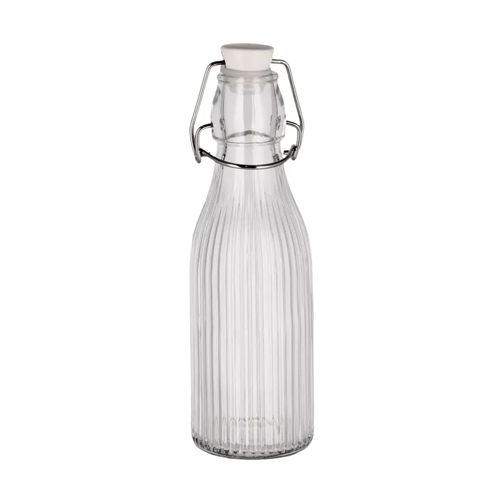 Funktion water carafe with swing-top stopper - Clear, soda-lime glass, 0.25 l - Funktion