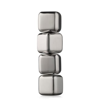 Funktion whiskey stones 4-pack - Stainless steel - Funktion
