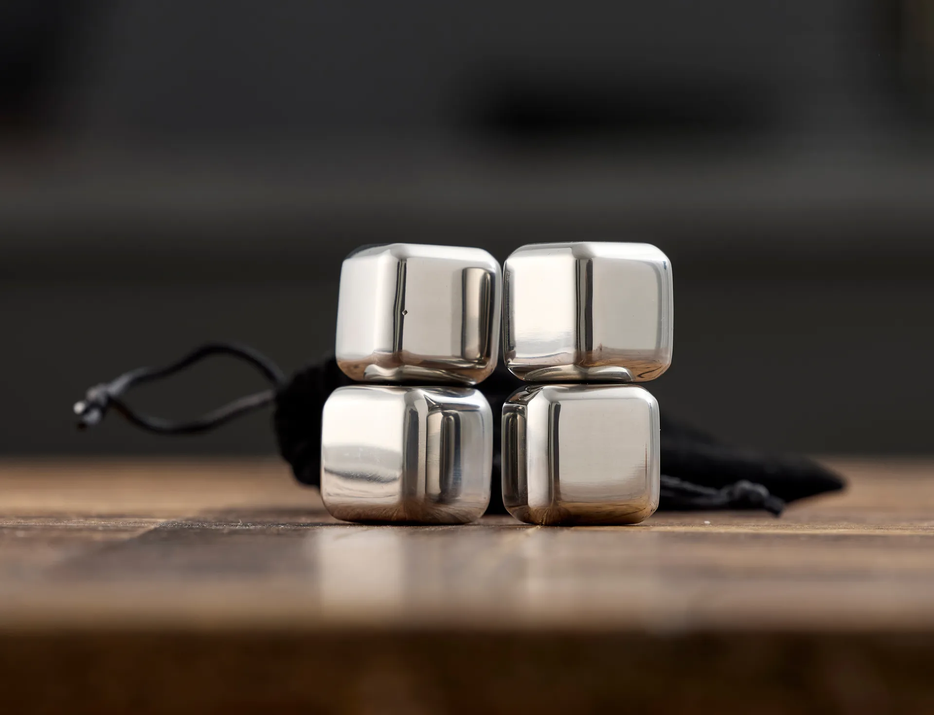 Funktion whiskey stones 4-pack, Stainless steel Funktion