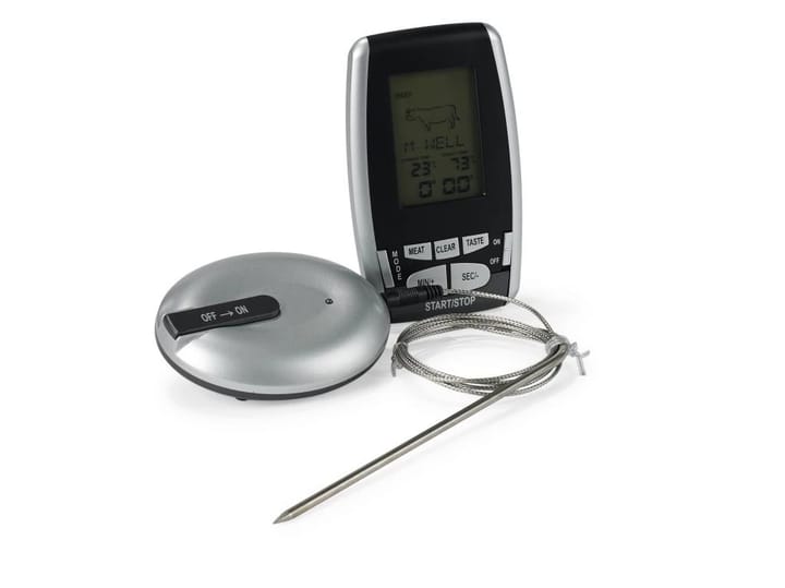 Wireless meat thermometer function, Gray-black Funktion