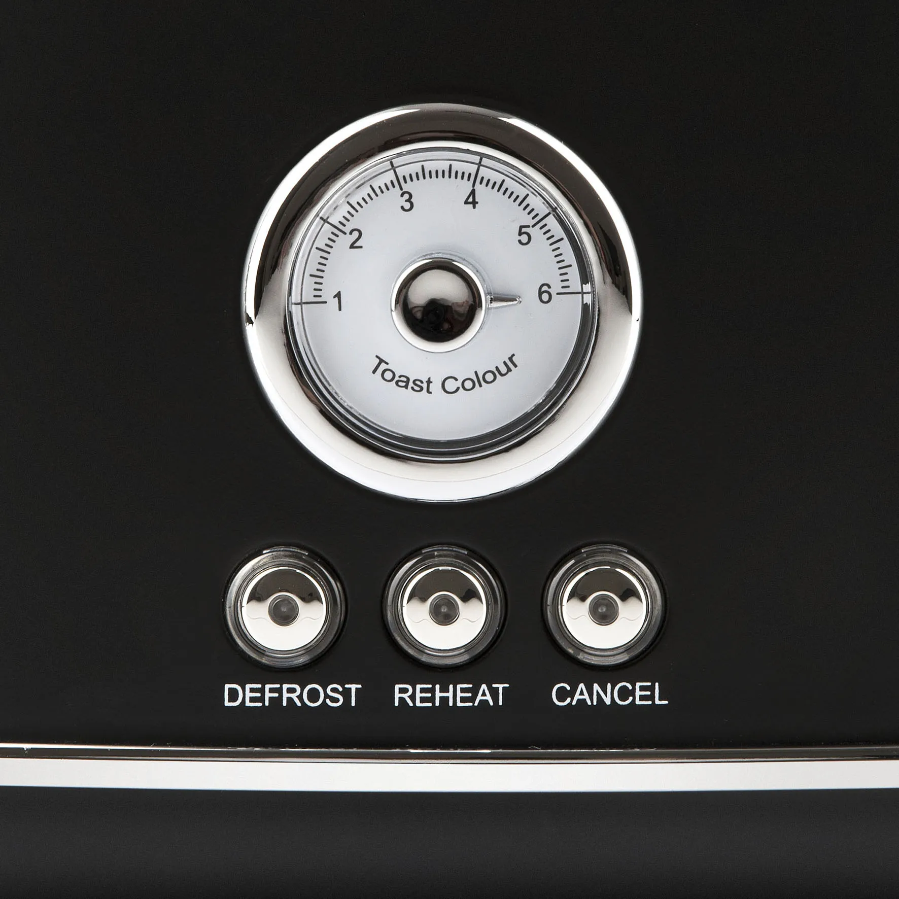 Artista Toaster 2 Slices, Black G3 Ferrari