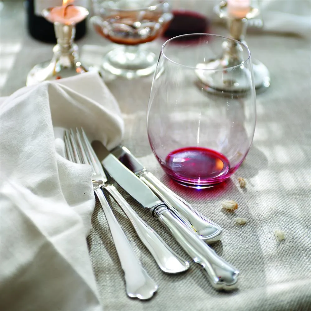 Chippendale fork silver, 20.1 cm Gense