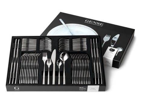 Cutlery set Fuga 60 pieces, Stainless steel Gense