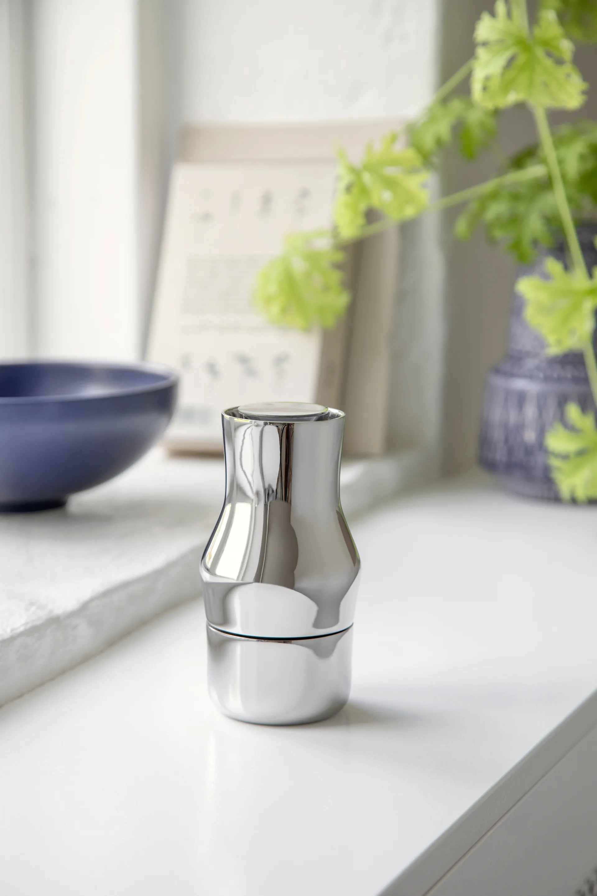 Dorotea spice mill 14 cm, Polished steel Gense