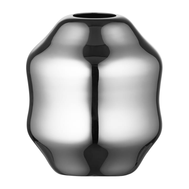 Dorotea vase 9x10 cm, Polished steel Gense
