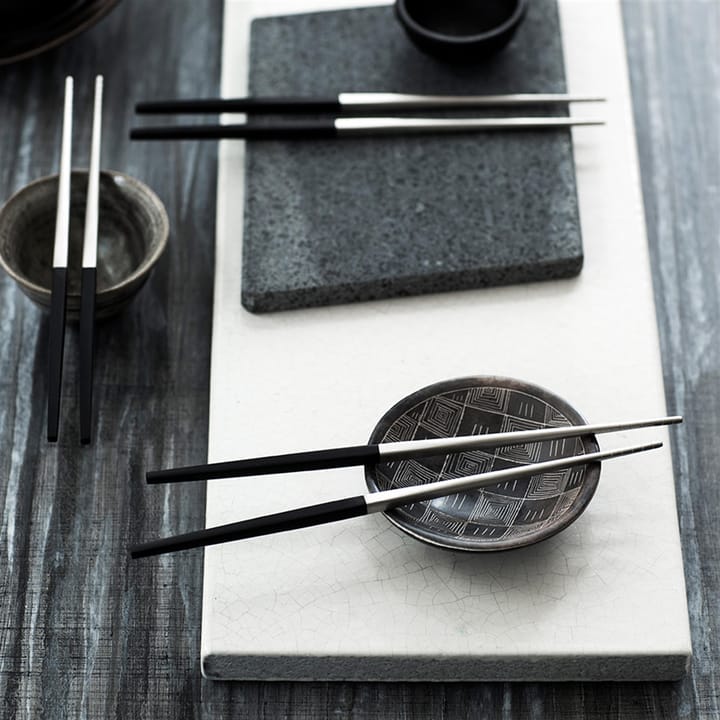 Focus de Luxe chopsticks 4+2, stainless steel Gense