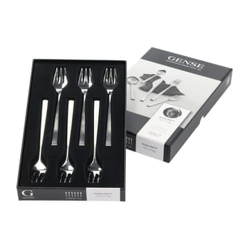 Fuga cake fork 6-pack - Stainless steel - Gense