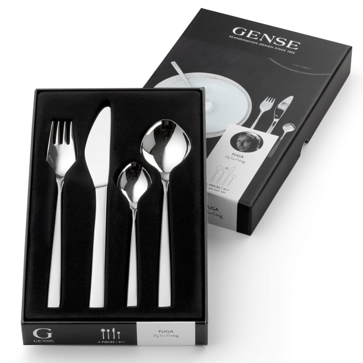 Fuga cutlery set, 4 pieces Gense