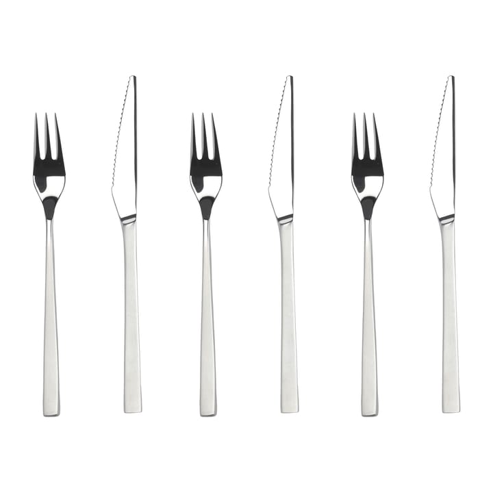 Fuga grill cutlery 12 pieces, Stainless steel Gense