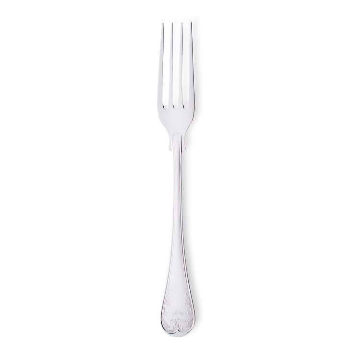 Gammal Fransk fork silver nickle - 20 cm - Gense