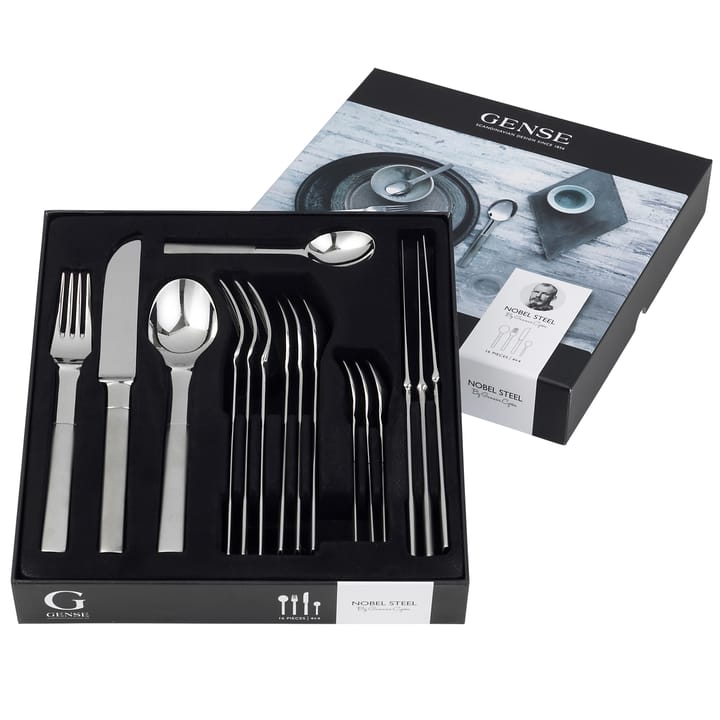 Nobel cutlery 16 pieces, Stainless steel Gense
