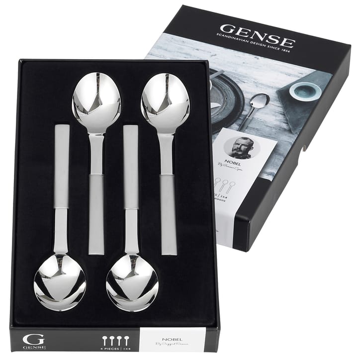 Nobel starter- and dessert spoons 4-pack, 4-pack Gense