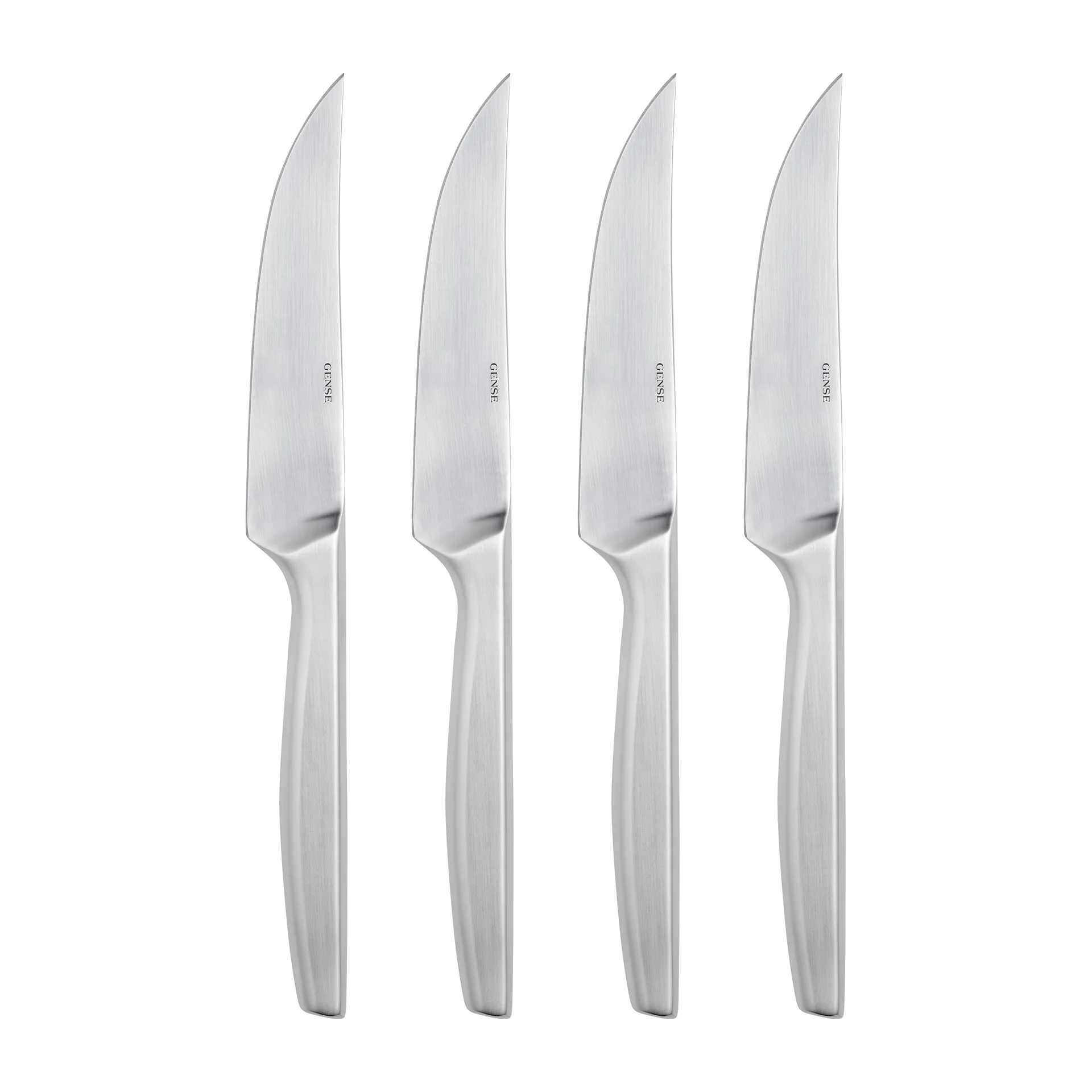 Norm grill knife 4-pack, Matte stainless steel Gense