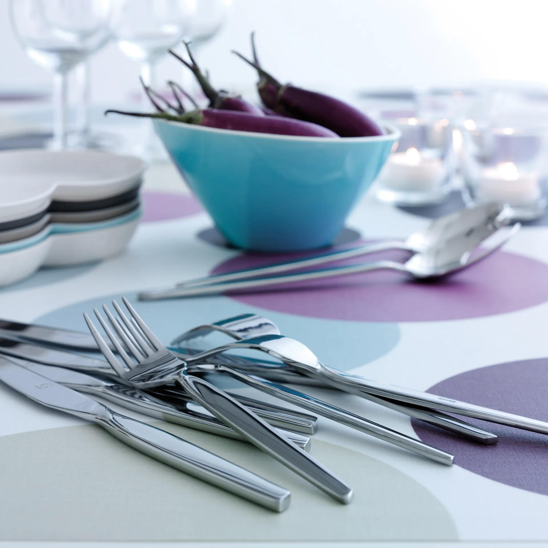 Twist cutlery, stainless steel 16 pcs Gense