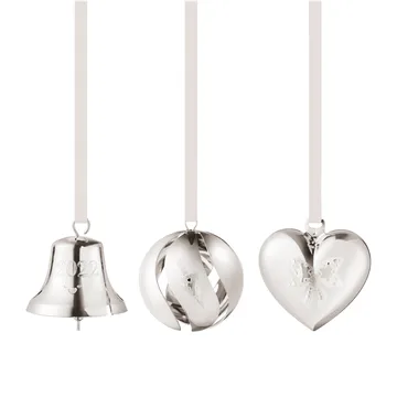 2022 the year's gift set 3 pieces - palladium plated - Georg Jensen