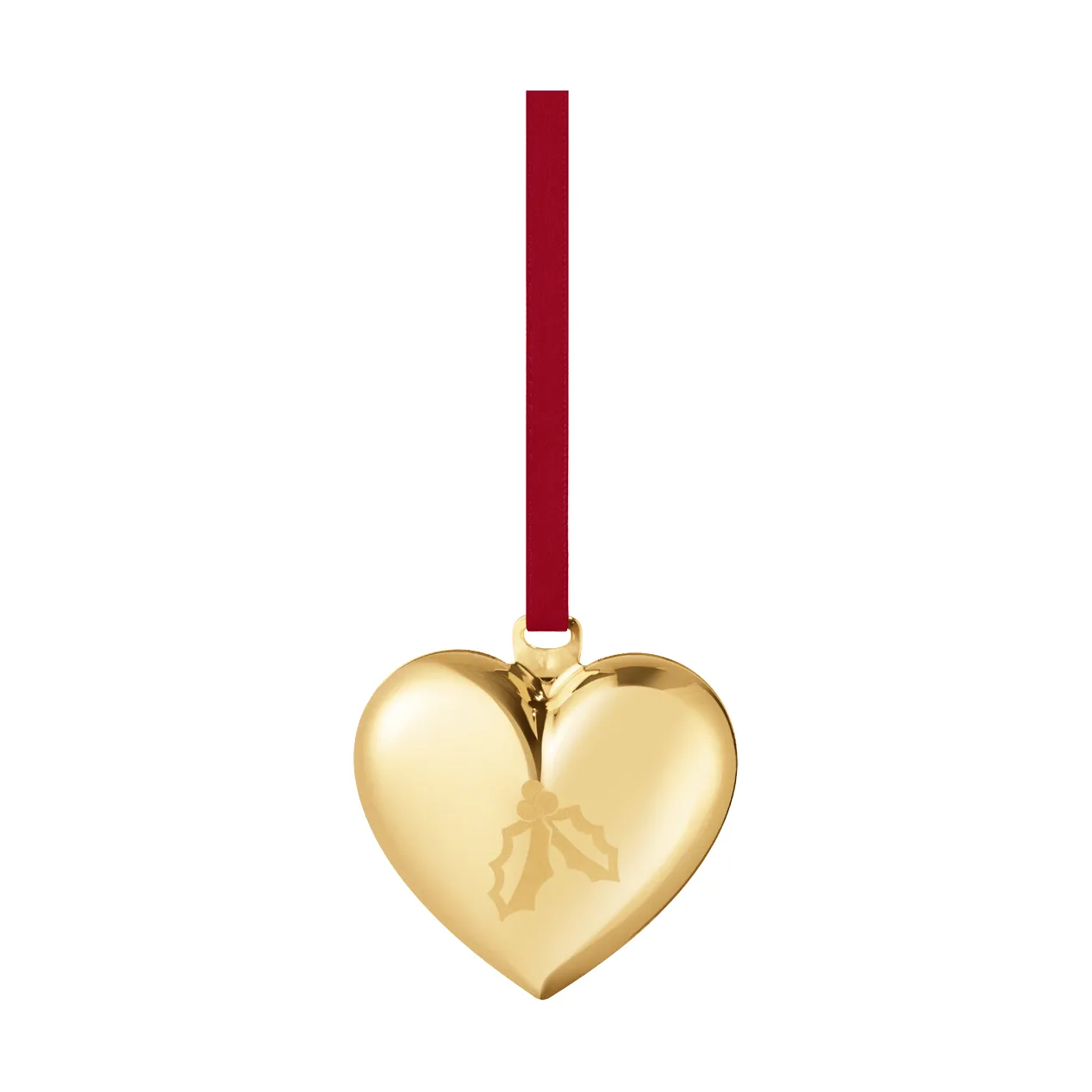 2026 Christmas heart, Gold Georg Jensen