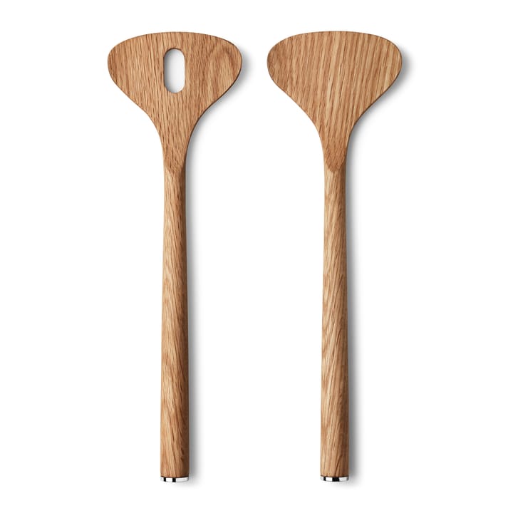 Alfredo salad servers oak, 28 cm Georg Jensen