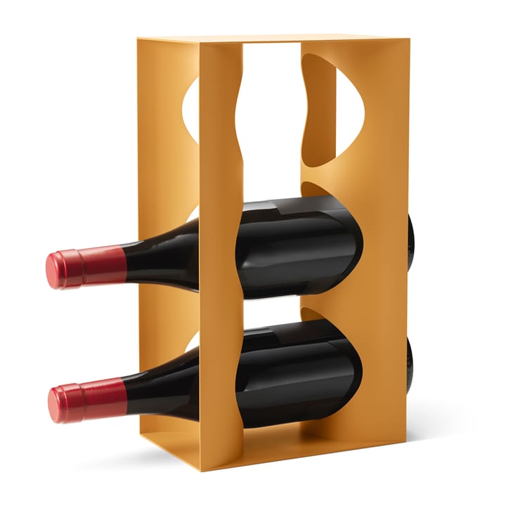 Alfredo wine rack 3 flboxor 33.6x12 cm, Saffron yellow Georg Jensen