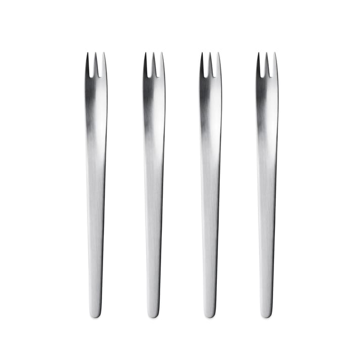 Arne Jacobsen cake fork, 4 pack Georg Jensen