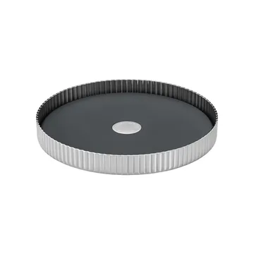 Bernadotte bottle coaster - Silver, Ø11.3 cm - Georg Jensen