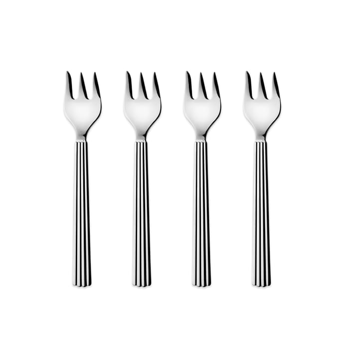 Bernadotte cake fork - 4-pack - Georg Jensen