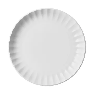 Bernadotte coupe plate - White, Ø16.5 cm - Georg Jensen