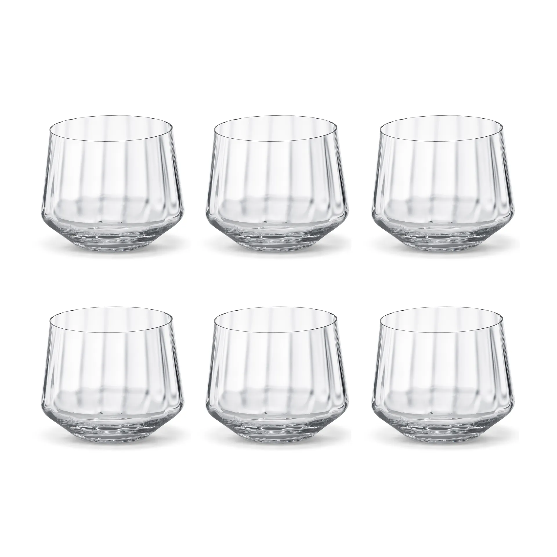 Bernadotte drinking glass low 25 cl 6-pack, crystalline Georg Jensen