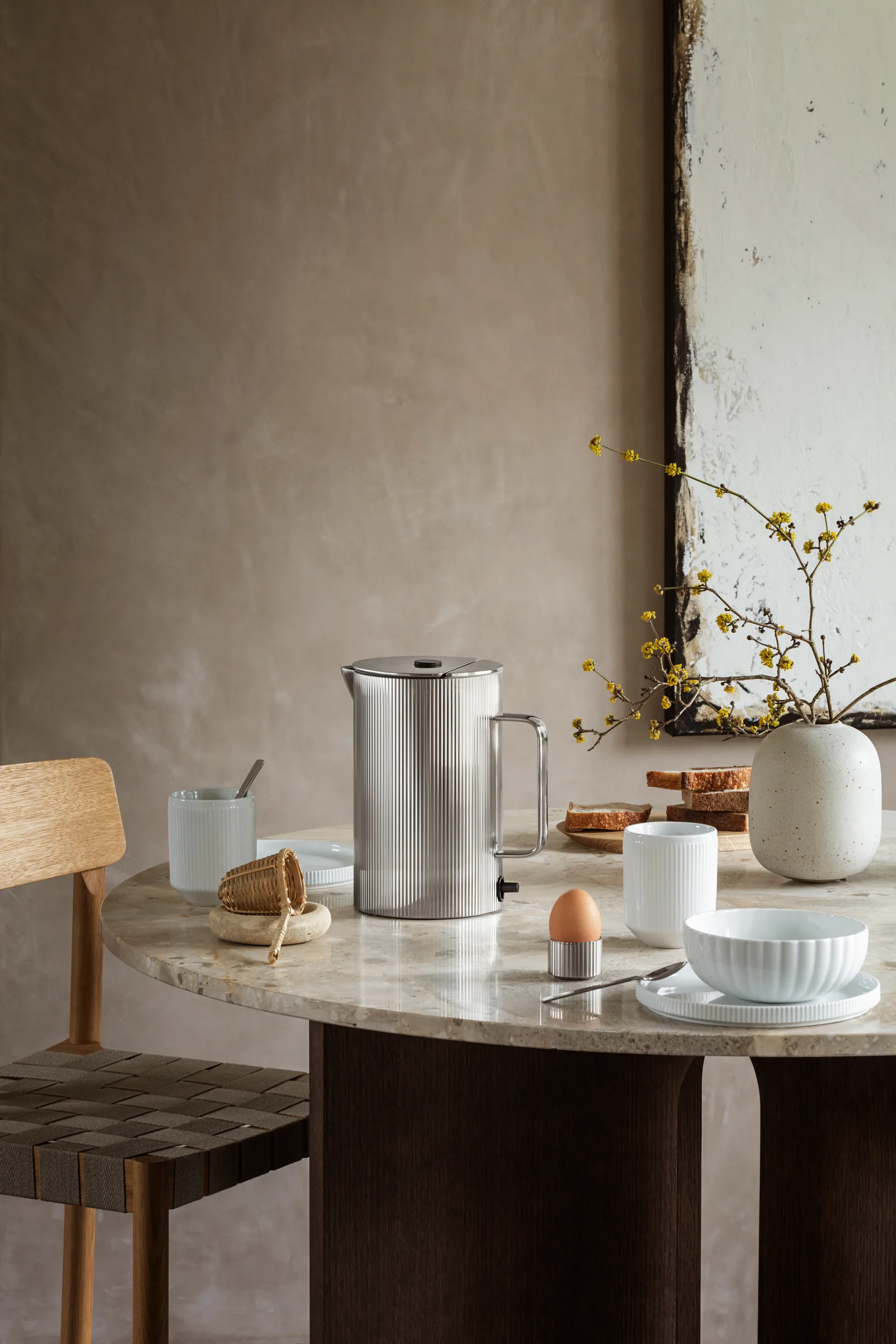 Bernadotte kettle, Stainless steel Georg Jensen