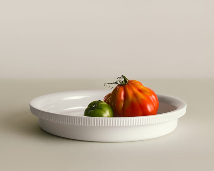 Bernadotte oven dish Ø28.6 cm, White Georg Jensen