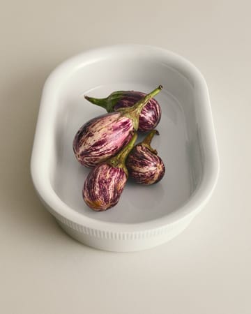 Bernadotte oven dish oval 20.1x31.6 cm - White - Georg Jensen