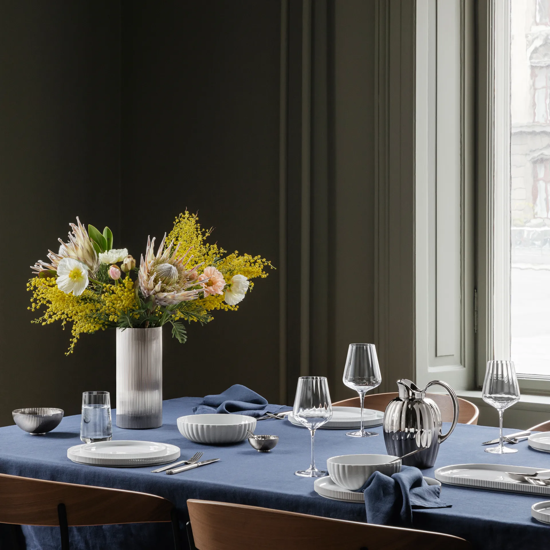 Bernadotte pasta bowl Ø19.4 cm, Porcelain Georg Jensen