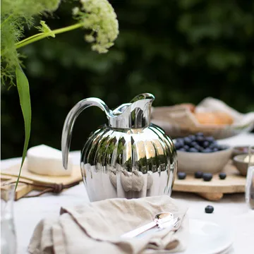 Bernadotte push lid to termos jug - Stainless steel - Georg Jensen