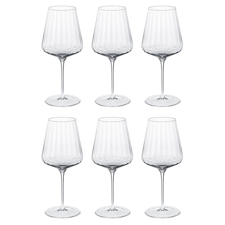 Bernadotte red wine glass 6-pack, crystalline Georg Jensen