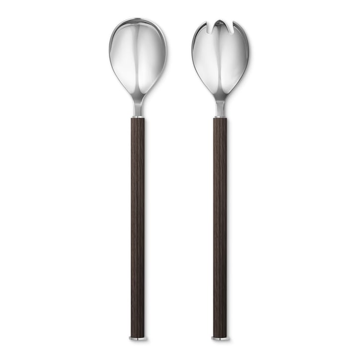 Bernadotte salad cutlery wooden handle, 2 pieces Georg Jensen