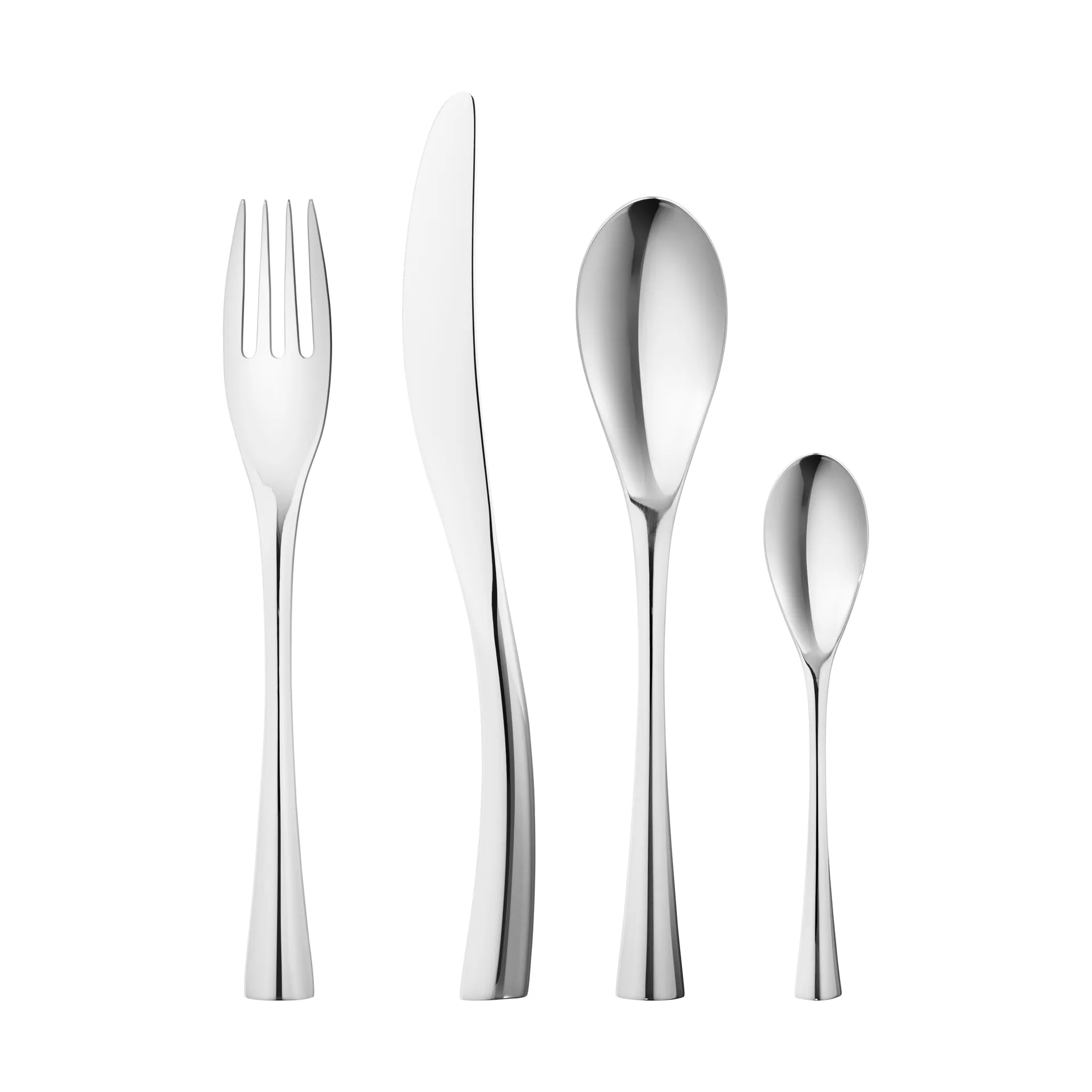 Cobra cutlery stainless steel, 4 pieces Georg Jensen