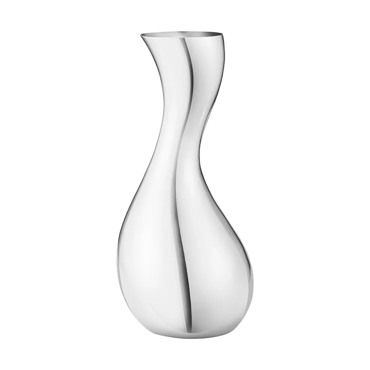 Cobra vase - Stainless steel, small - Georg Jensen