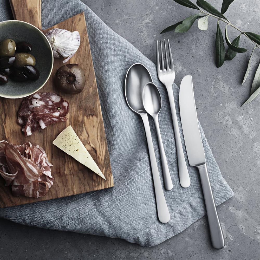 Copenhagen matt cutlery set, 16 pieces Georg Jensen