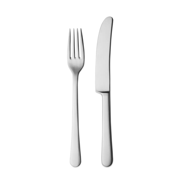 Copenhagen matte dessert cutlery, 8 pieces Georg Jensen