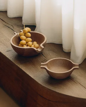 Couple bowl - Oak, medium - Georg Jensen